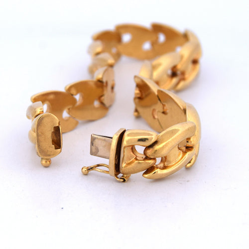 Bracelet vintage en or jaune