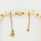 Collier Collier perles or jaune et brillants 58 Facettes 2153717