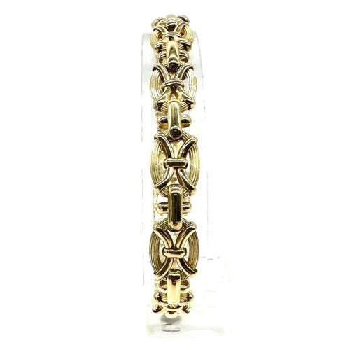 Bracelet Bracelet or jaune maille fantaisie 58 Facettes Z1351598