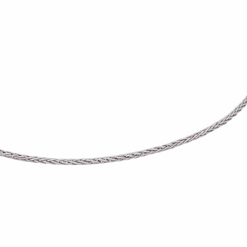 Collier Collier Maille palmier Or blanc 58 Facettes 3528937RV