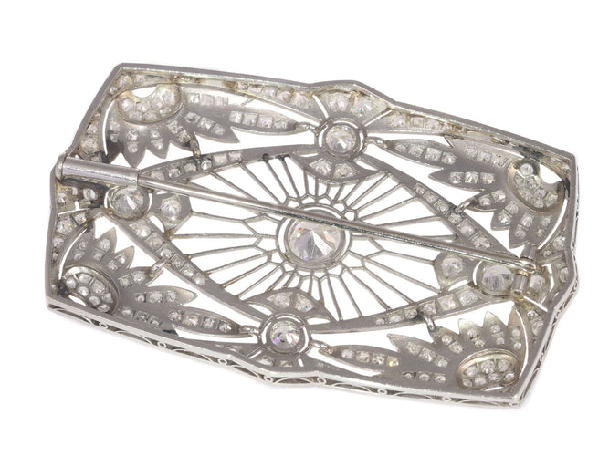 Broche Fusion élégante : broche édouardienne et Art déco 58 Facettes 20302-0004