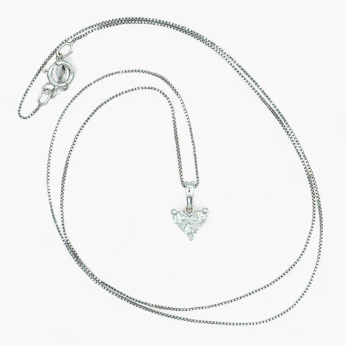 Pendentif Pendentif en or blanc – Diamants 0,42 ct 58 Facettes AK74