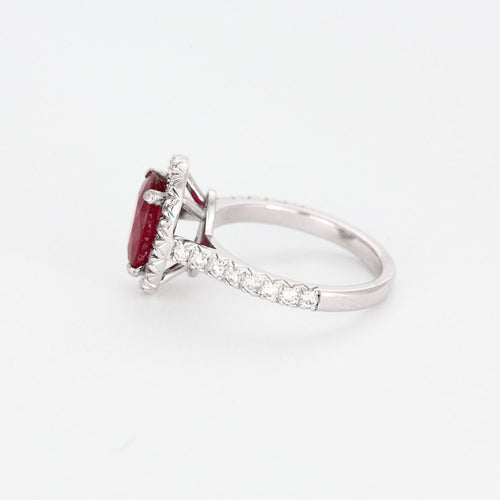 Bague 51 Bague rubis et diamants 58 Facettes