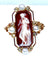 Bague 51 Bague camée sur agate perles fines diamants 58 Facettes AB263