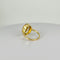 Bague Bague solitaire citrine ovale facettée en or jaune 14k 58 Facettes 2511012
