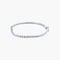 Bracelet Bracelet rivière en or blanc et diamants 58 Facettes 58FC19