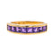 Bague 54 Bague  Or jaune Améthyste 58 Facettes 4166994RV