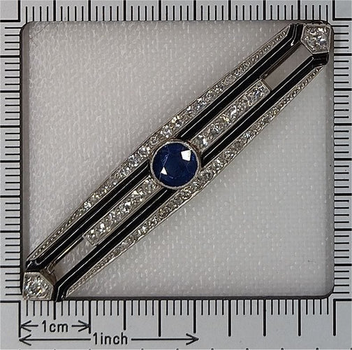 Broche Art déco des années 1920 : un aperçu du glamour des années folles