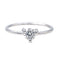 Bague 52 Bague Solitaire Or blanc Diamant 58 Facettes 2854068CN