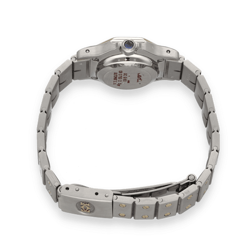 Montre Cartier - Montre Santos Dame petit modèle en or et acier - Automatique 58 Facettes