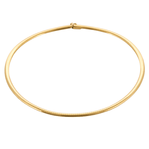 Collier Collier souple or jaune maille omega 58 Facettes RAM2632