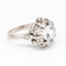 Bague 52.5 Bague or blanc diamant et béryl 58 Facettes D362790RR
