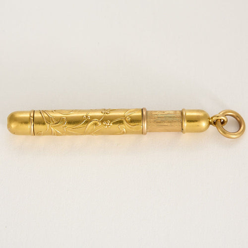 Bague Porte-mine en or jaune 58 Facettes ARR1834