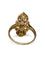 Bague ancienne or jaune et diamants 0,70 ct