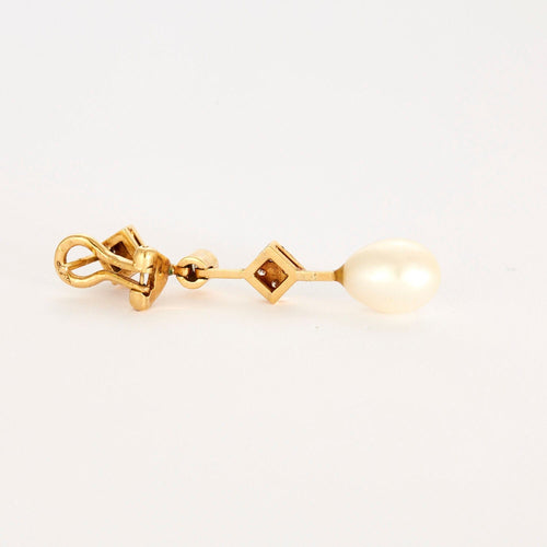 Boucles d'oreilles Boucles d'oreilles diamants perles 58 Facettes LP494/9