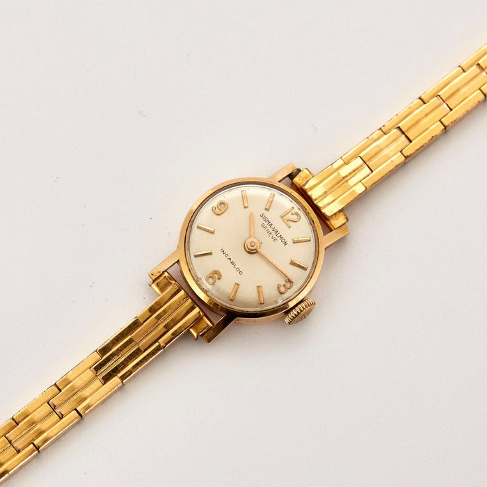 Montre Montre ancienne dame or jaune 58 Facettes