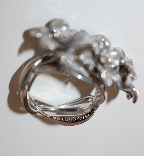 Bague 48 MELLERIO - Bague Bouquet de Fleurs collection Médicis 58 Facettes 562