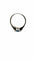 Bague 51 Bague en or blanc saphir et diamants 58 Facettes
