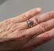 Bague 56.5 Bague tourbillon ancienne or jaune et platine diamants 58 Facettes