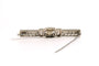 Broche Broche Art Déco en or blanc 18 carats sertie de diamants "taille" brillant (+-0.366ct) 58 Facettes B466