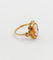 Bague 52.5 Bague vintage or jaune, camée sur coquille 58 Facettes A06091
