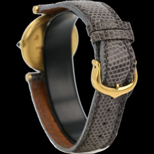 Montre Cartier Montre Must De Cartier Vermeil 58 Facettes MT44881