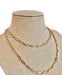 Collier CARTIER - Rare Sautoir Vintage « c De Cartier » Or Jaune 58 Facettes