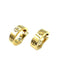 Boucles d'oreilles CARTIER. Collection "LOVE", créoles or jaune 18K 58 Facettes