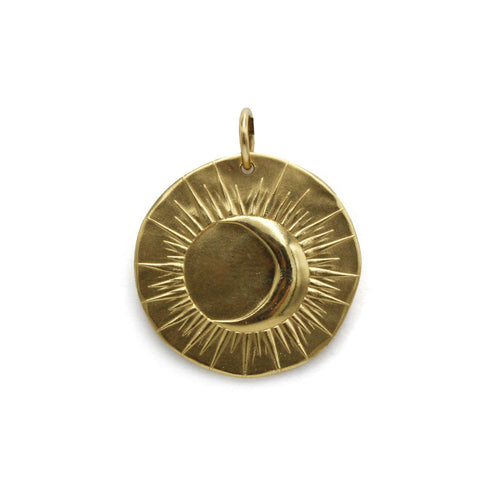Pendentif Médaille Or jaune l'Eclipse - Arthus Bertrand 58 Facettes 250467R