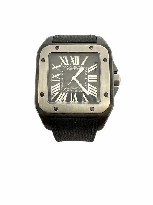 Montre Montre Cartier Santos 100 en acier et titane 58 Facettes