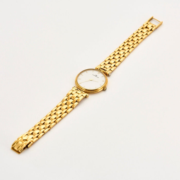 Montre Montre or jaune femme 58 Facettes