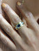 Bague 59 bague moderne or jaune saphir et diamant 58 Facettes 094111