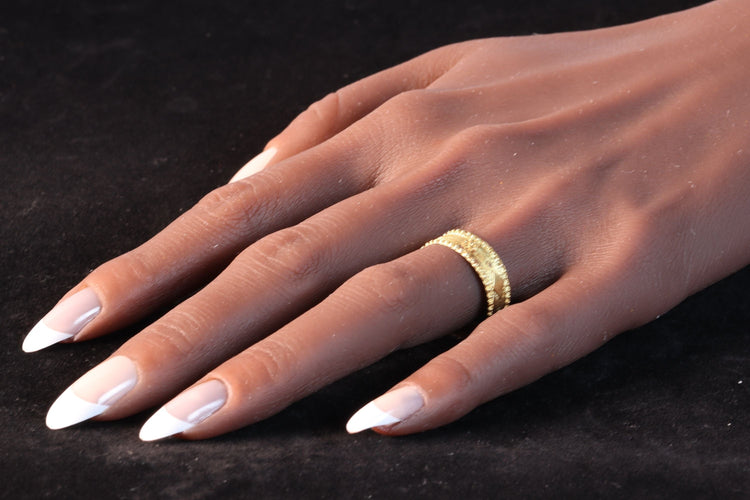 Alliance ancienne en or 18 carats, vers 1820 – Portez un morceau d'histoire, ressentez l'amour