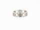 Bague 48 bague DINH VAN impression domino t48 or blanc 18k 42 diamants 0.30ct 58 Facettes 271715