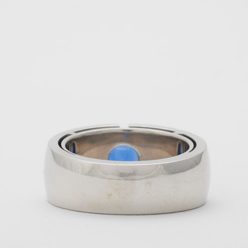 Bague 53 Bague saphir diamants 58 Facettes