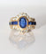 Bague 54 Bague Saphirs Et Diamants 58 Facettes 500