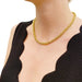 Collier Collier maille fantaisie en or jaune. 58 Facettes 34316