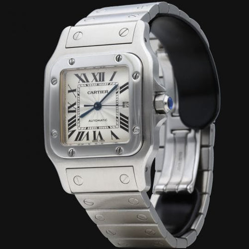 Montre Cartier Montre Santos Galbee 58 Facettes MT42395