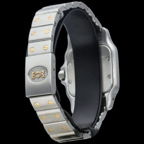 Montre Cartier Montre Santos De Cartier Galbee Pm 58 Facettes MT44219