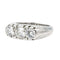 Bague 54 Bague Or blanc Diamant 58 Facettes 978904CN