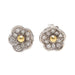 Boucles d'oreilles TOUS - boucles d'oreilles fleur or diamants 58 Facettes E363471B