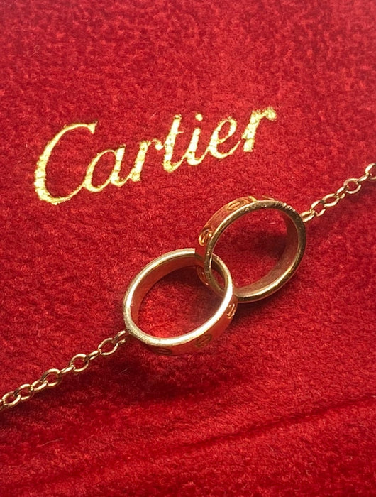 Bracelet CARTIER - Bracelet baby love or rose 58 Facettes 240396