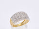 Bague 54 Bague en or jaune avec diamants 1,00 carat 58 Facettes 2189
