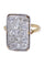 Bague 52 Bague art-nouveau diamants 58 Facettes 090961