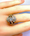 Bague 56 Bague or jaune diamants, vers 1930 58 Facettes AB449