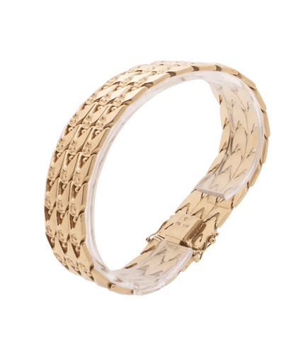 Bracelet Vintage Art Deco Or jaune 18K