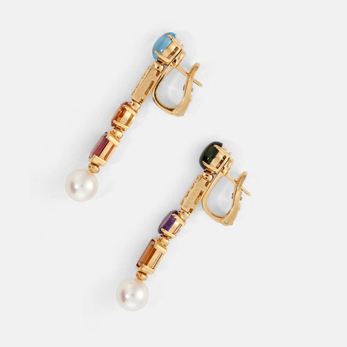 Boucles d'oreilles BULGARI - Boucles d'oreilles Allegra 58 Facettes