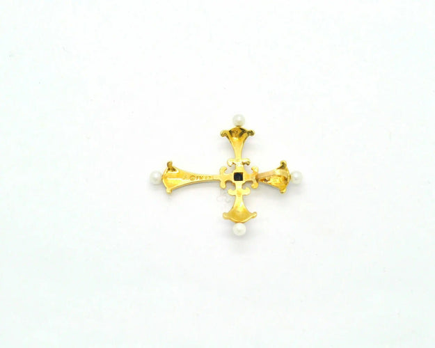 Pendentif Pendentif Croix de Minuit Fabergé 58 Facettes 9196