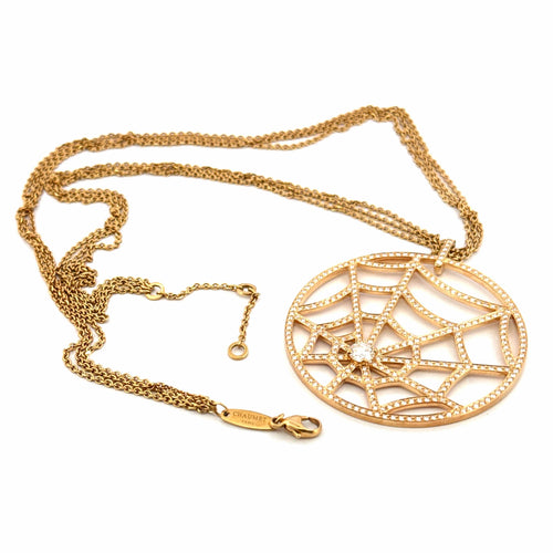 Collier Collier Chaumet Attrape moi si tu m’aimes , or et diamants 58 Facettes