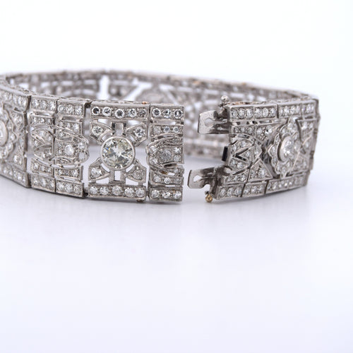 Bracelet BRACELET DÉCO' platine 58 Facettes